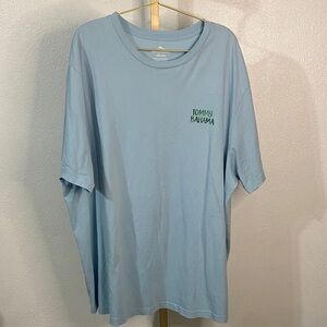 Tommy Bahama- Light relax- vacation Blue Short Sleeve Tee- 2XL